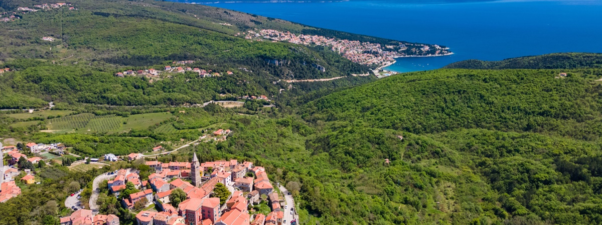 Nemovitosti Rabac a Labin, Istrie