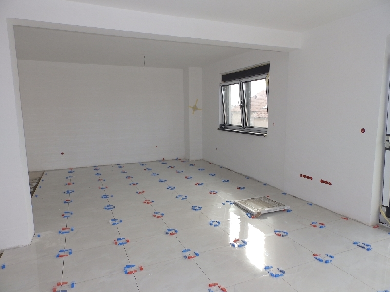 Pohled na obytnou část bytu A1239 v Chorvatsku.