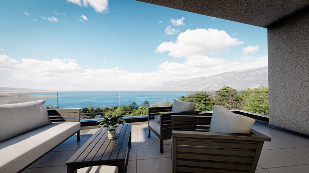 Novostavba bytů na prodej v Chorvatsku. Realitní makléř: Panorama Scouting.