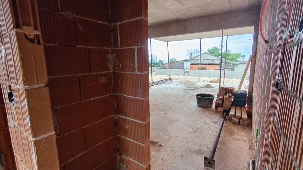 Boční pohled na novou výstavbu A2793, Zaton, Zadar.