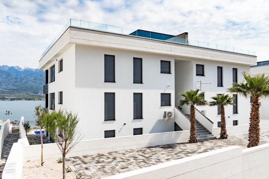 Kupte si luxusní apartmán přímo u moře v Severní Dalmácii