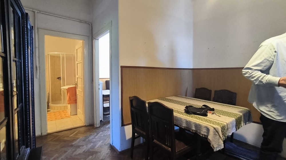 Jídelní kout v kuchyni.