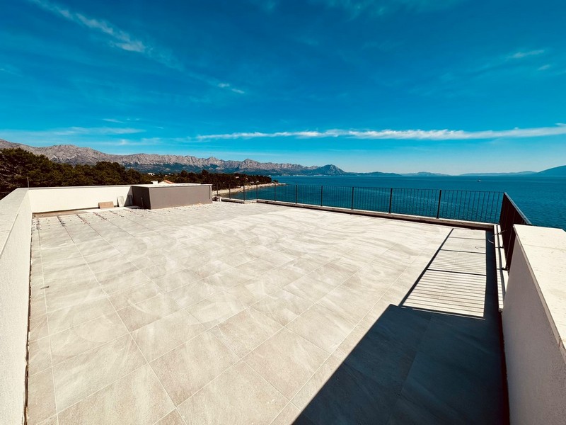 Střešní terasa objektu A3057 v Chorvatsku - Panorama Scouting.