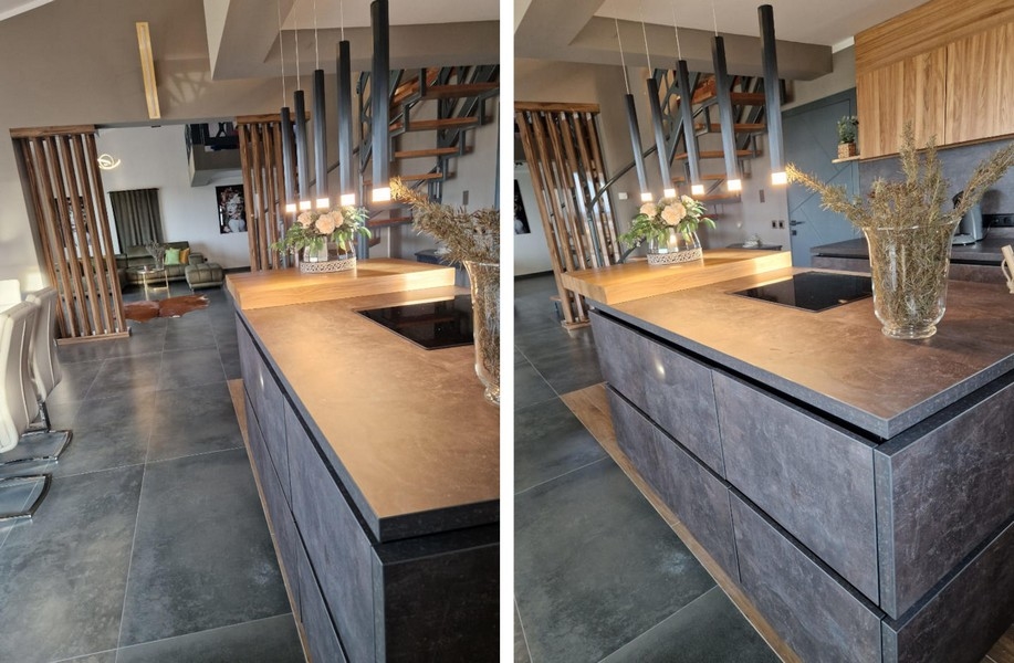 Vysoce kvalitní kuchyně plně vybavená