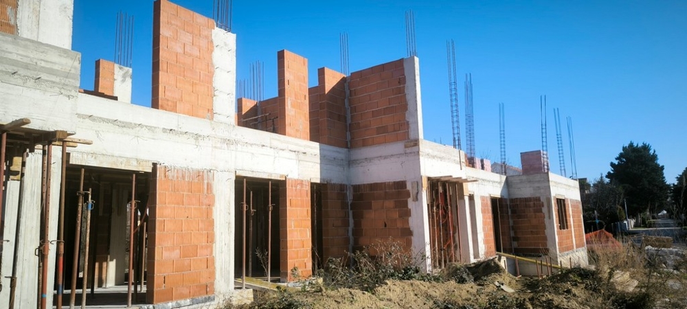 Skořápková výstavba nových bytů v Chorvatsku na prodej prostřednictvím realitní kanceláře Panorama Scouting.