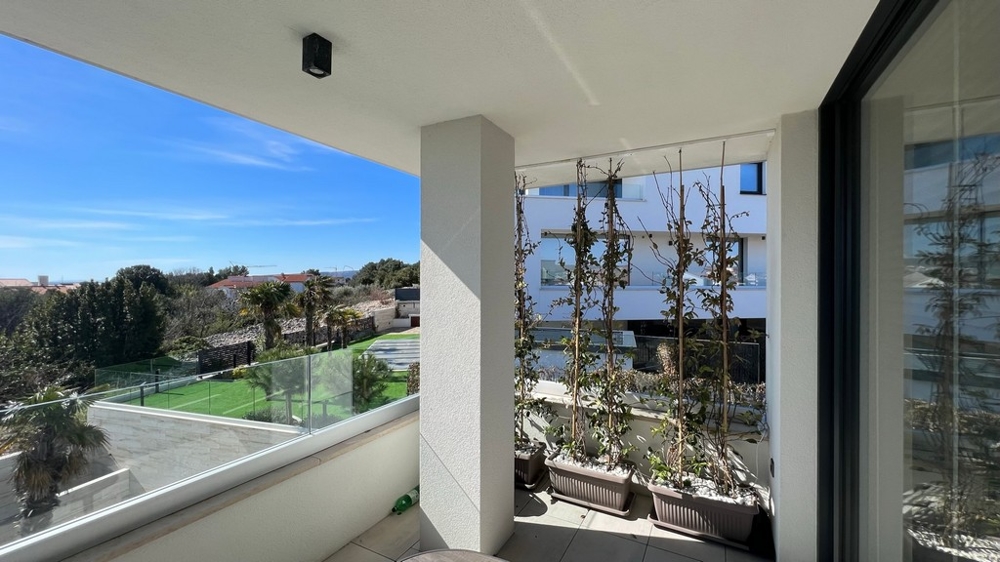 Nemovitosti Chorvatsko, město Krk, ostrov Krk Prodám byt - balkón