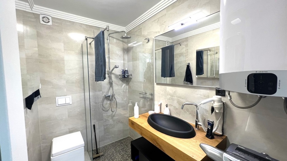 Nemovitosti Chorvatsko, město Krk, ostrov Krk Prodej bytu - koupelna