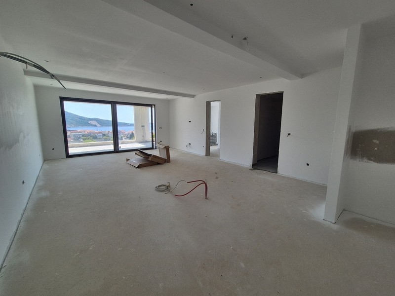 Výhled na moře z terasy nemovitosti A3329 - na prodej v Chorvatsku