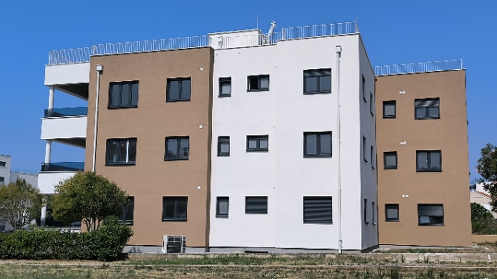 Nově postavené apartmány v Sukošanu, Chorvatsko. Realitní makléř je Panorama Scouting.