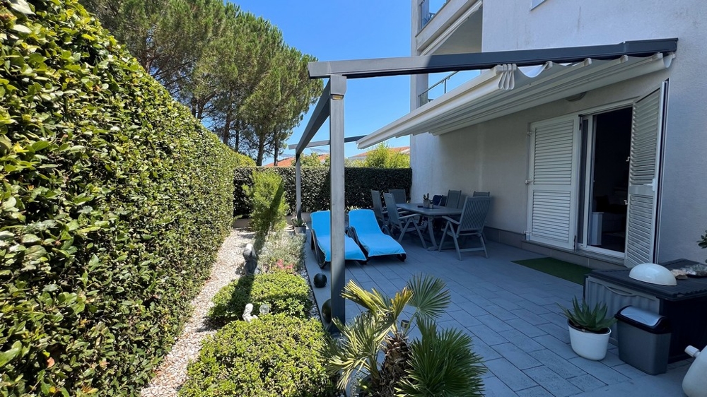 Prodám byt se zahradou v Chorvatsku - Panorama Scouting A3372 v Chorvatsku, Malinska.