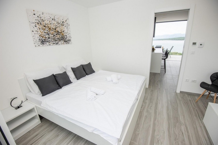 Jedna ze čtyř ložnic.