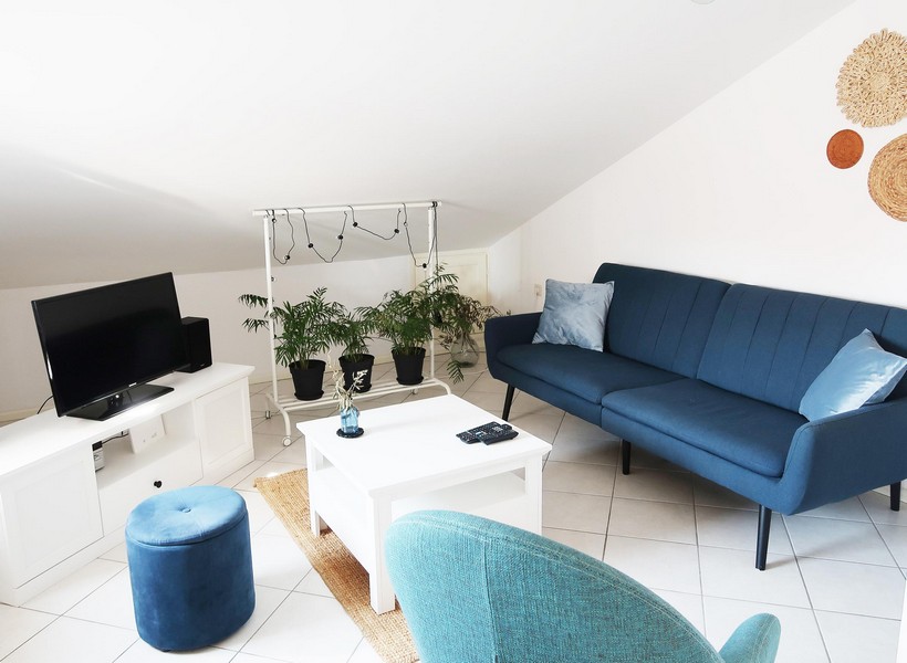 Obývací pokoj nemovitosti A3397 v Malinska, Chorvatsko - Panorama Scouting.