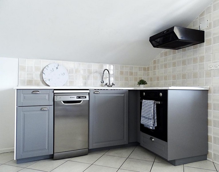 Krásná a funkční kuchyně.