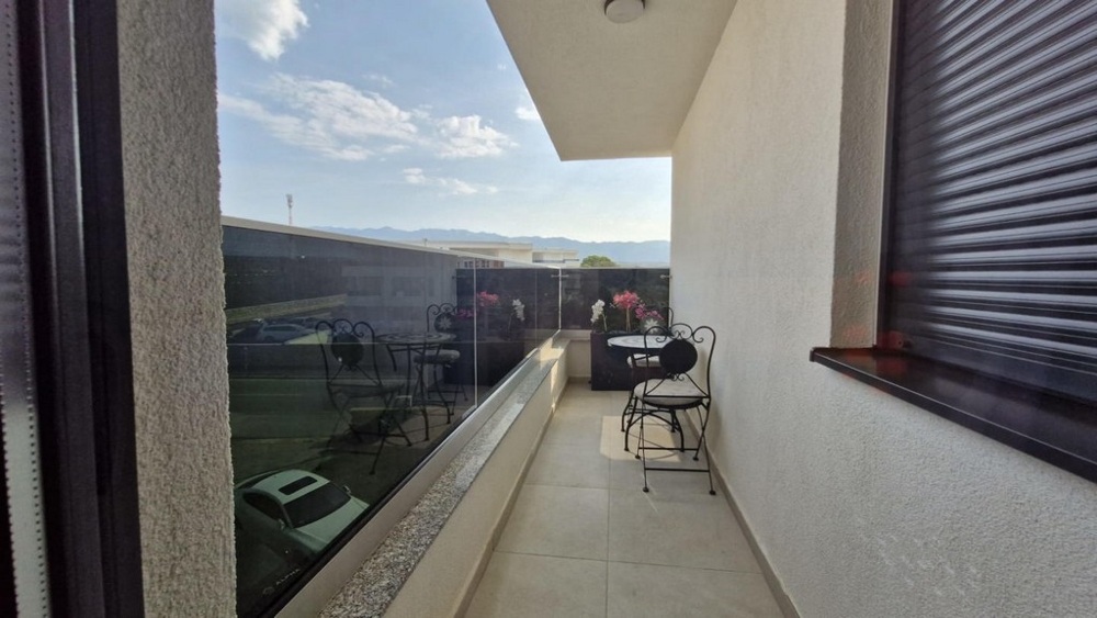 Terasa (krytá) bytu A3412 v Novalji.