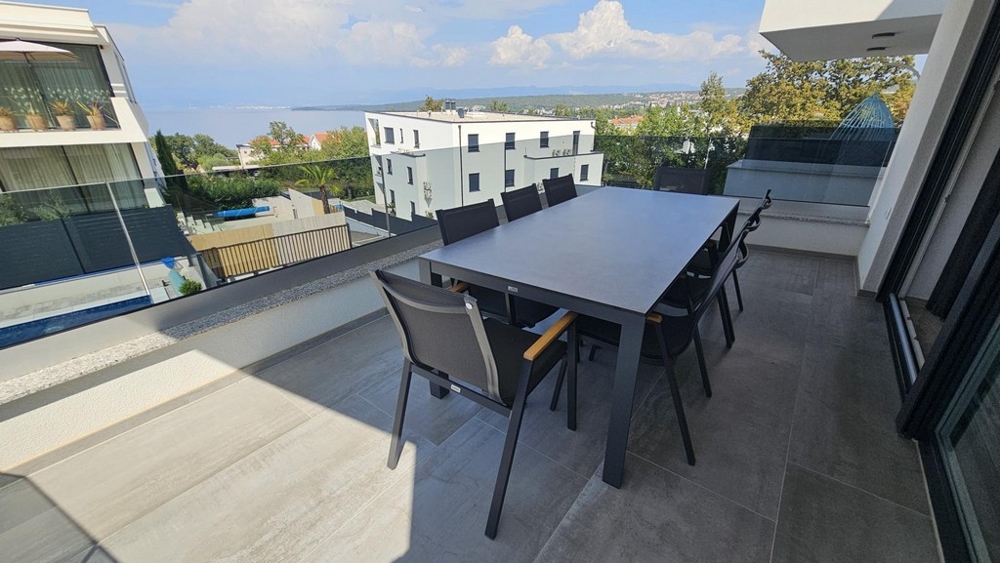 Nemovitosti Chorvatsko - Panorama Scouting A3424, byt s výhledem na moře