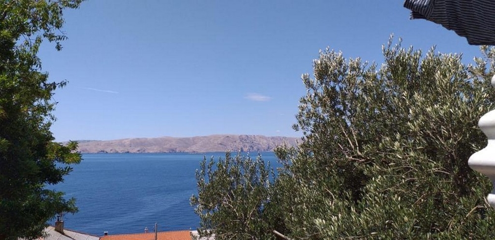 Byt s výhledem na moře na prodej v Senj, Kvarnerský záliv, Chorvatsko.
