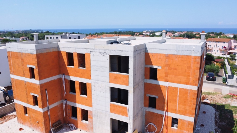 Novostavba s výhledem na moře na prodej v Poreči, Istrie - Panorama Scouting.