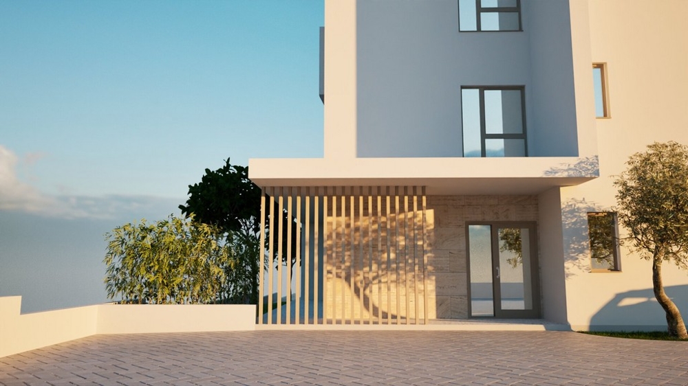 Parkovací stání a vstupní plocha nemovitosti A3577.