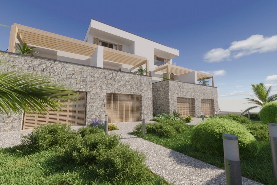 3D vizualizace nemovitosti A3615 v Chorvatsku. Panorama Scouting.