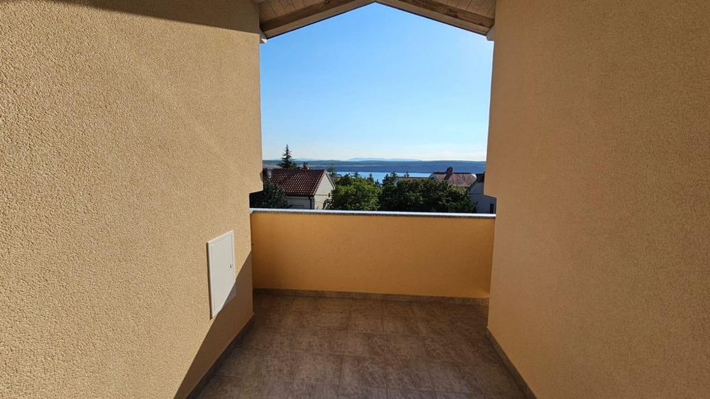 Balkon s výhledem na moře v Jadranovo - nemovitost A3739