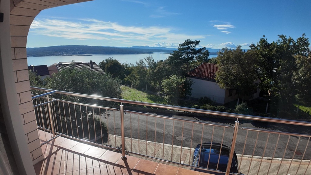 Výhled na moře nemovitosti A3766 v Crikvenici, Chorvatsko - Panorama Scouting.