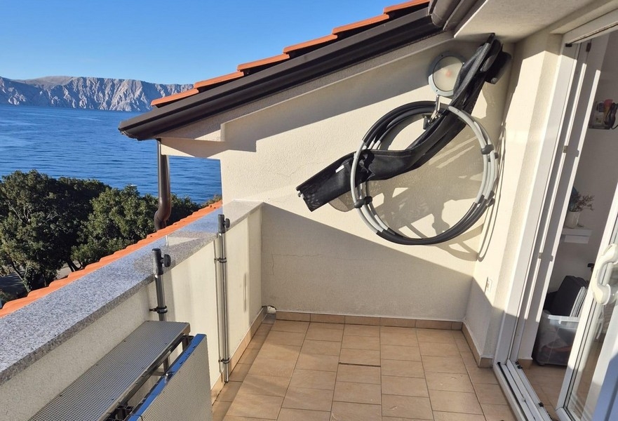 Výhled z terasy na moře