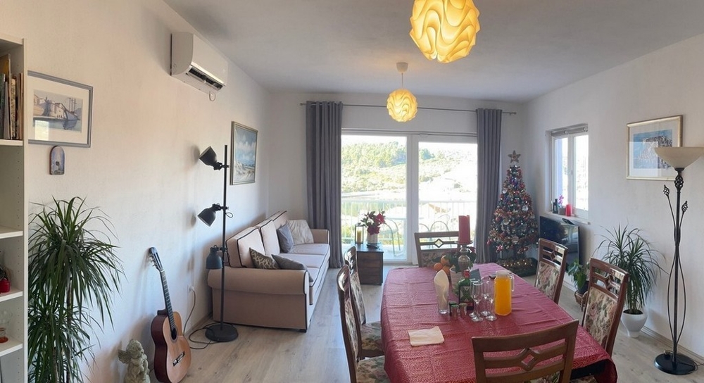 Obývací pokoj nemovitosti A3805 na ostrově Korčula.