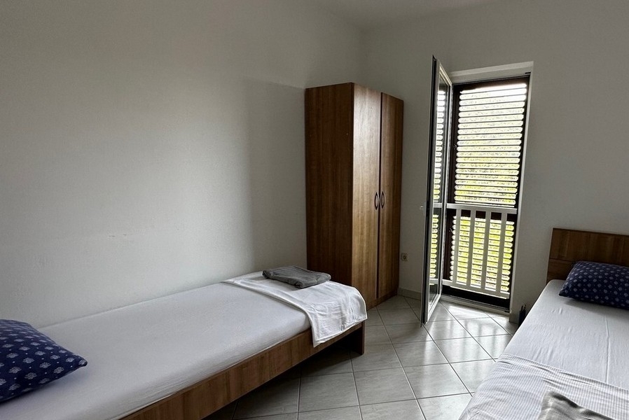 Ložnice se dvěma samostatnými lůžky