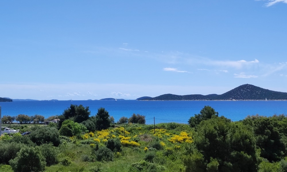Výhled na moře z apartmánu A3825 v Chorvatsku - Panorama Scouting.