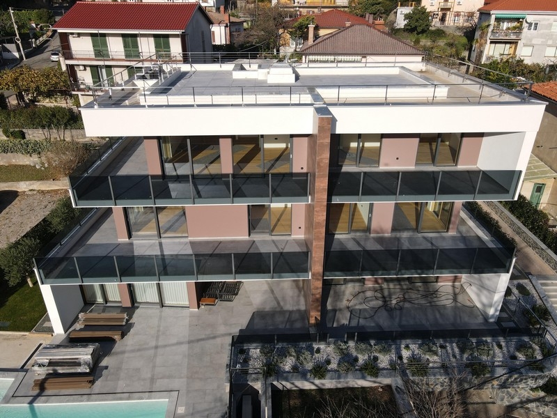 Nově postavený byt v Rijece, Kvarnerský záliv na prodej.