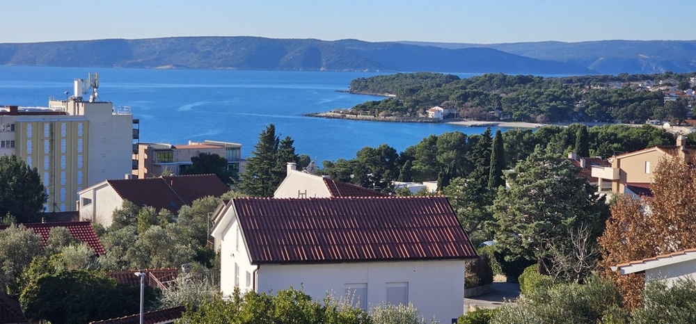 Výhled na moře nemovitosti A3837 v Krku, ostrov Krk - Panorama Scouting.