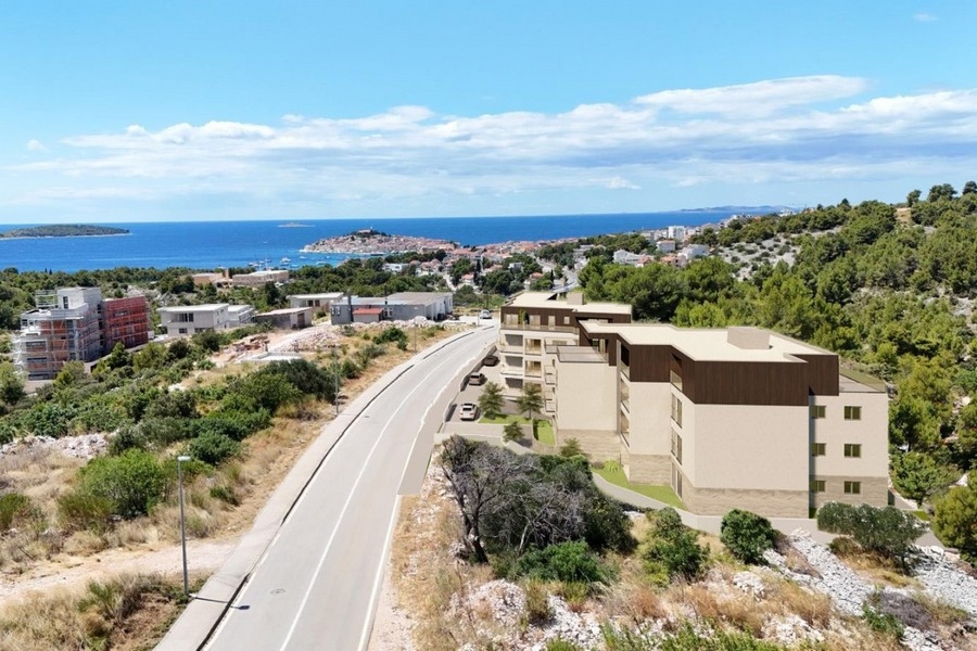 Apartmány s výhledem na moře na prodej v Primoštenu.