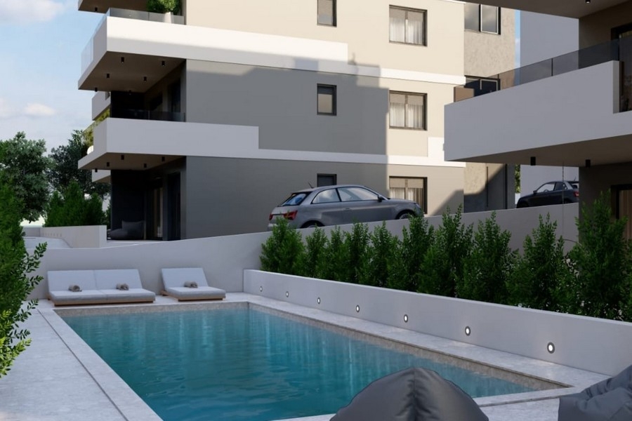 Apartmány s bazénem A3920 na Čiovu v Dalmácii.