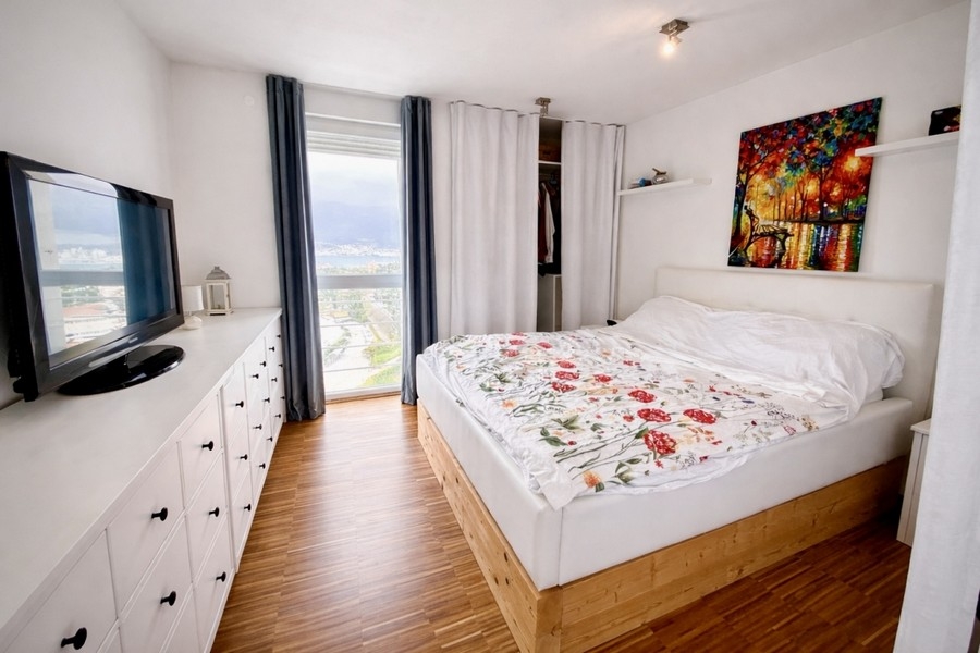 Ložnice s výhledem na moře ve Splitu