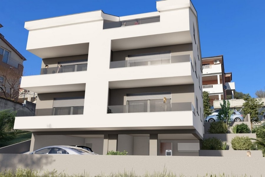 Nově postavený penthouse v klidné lokalitě na Čiovu
