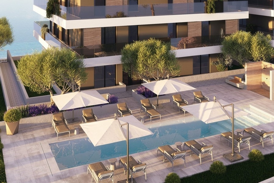 Apartmány s výhledem na moře Čiovo Dalmácie