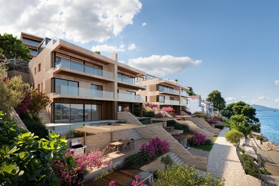 Exkluzivní mezonetový apartmán u vody v Chorvatsku