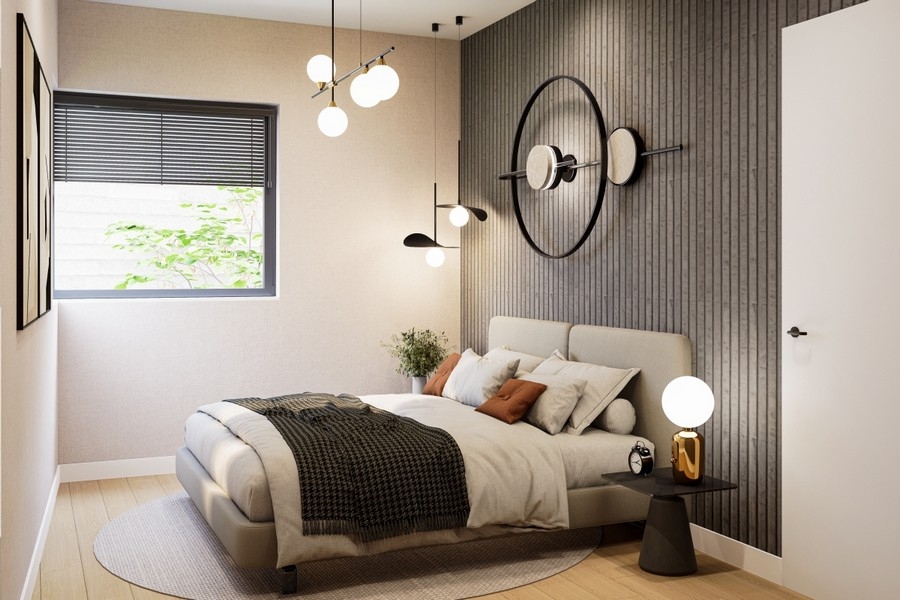 Ložnice podkrovní apartmán Čiovo