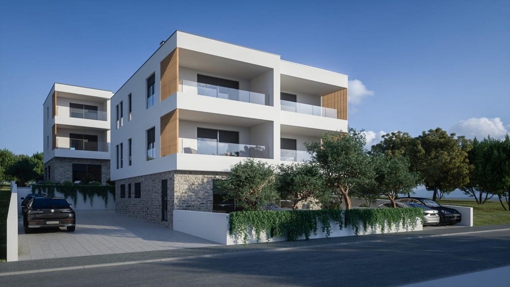 Moderní bytový dům s apartmány v Dalmácii