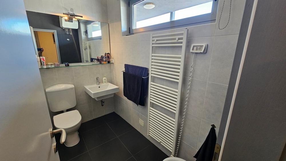 Koupelna apartmánu v Chorvatsku Novigrad