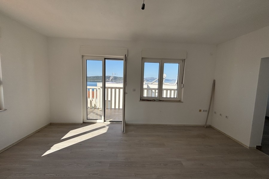 Výhled na moře z apartmánu v Chorvatsku