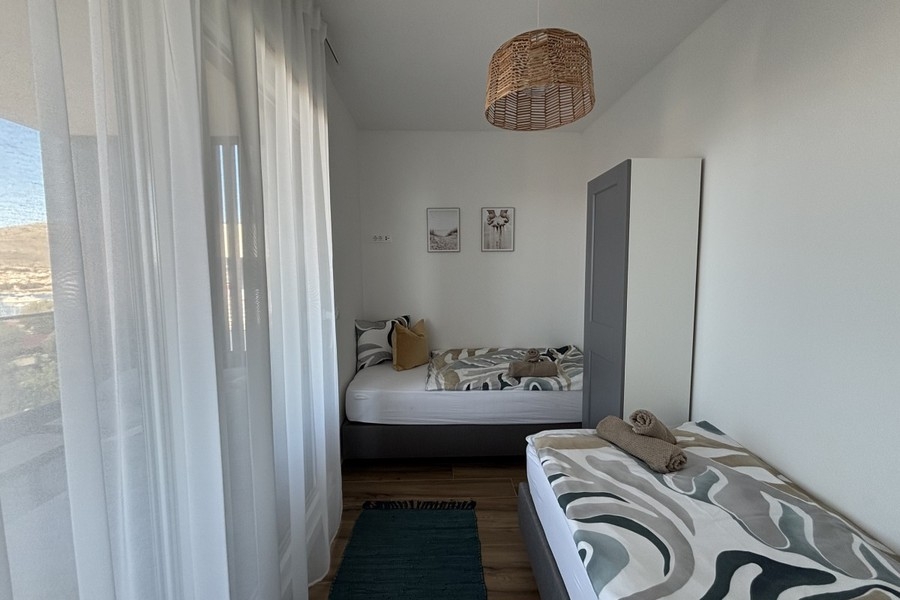 Druhá ložnice penthouse v Trogiru na Čiovu
