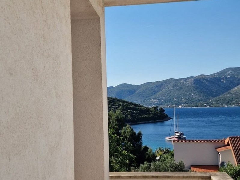 Balkon s výhledem na moře