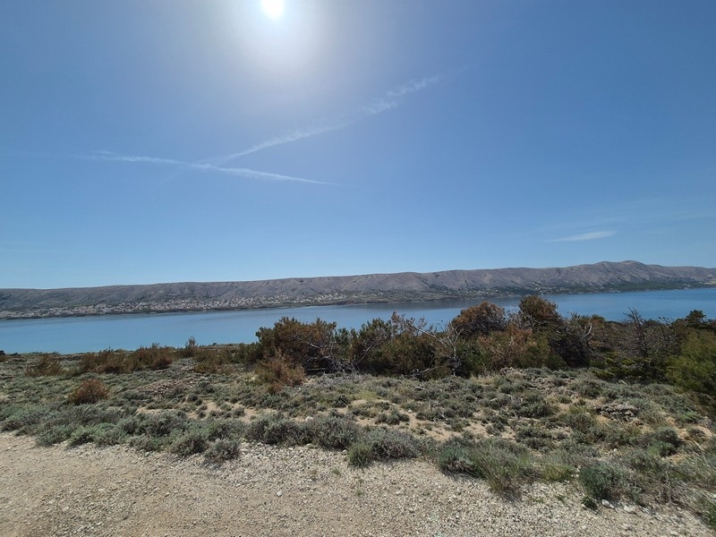 Panoramatický výhled na moře z nemovitosti G465 v Chorvatsku.