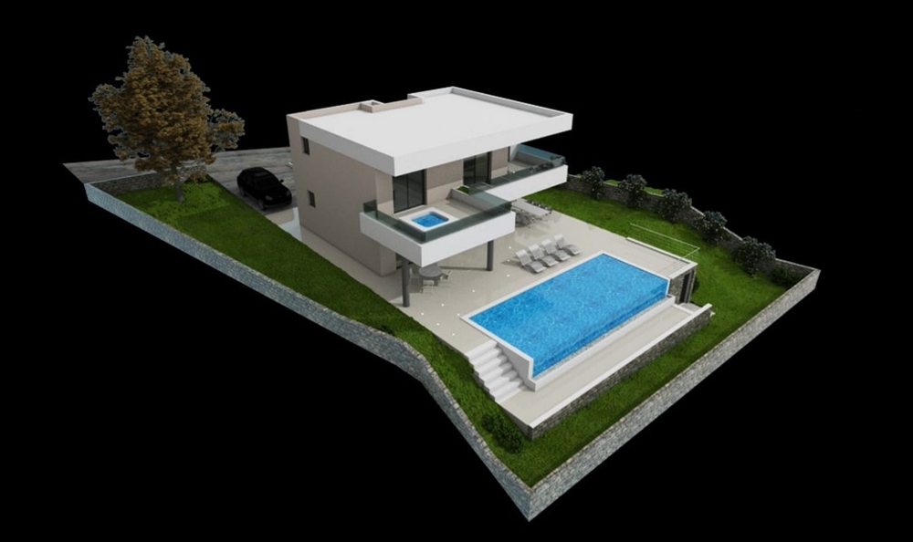 Koupit stavební pozemek v oblasti Trogir, Chorvatsko.