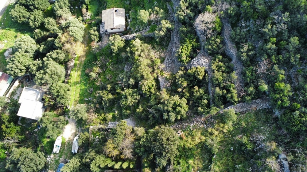 Graf G468 z ptačí perspektivy.