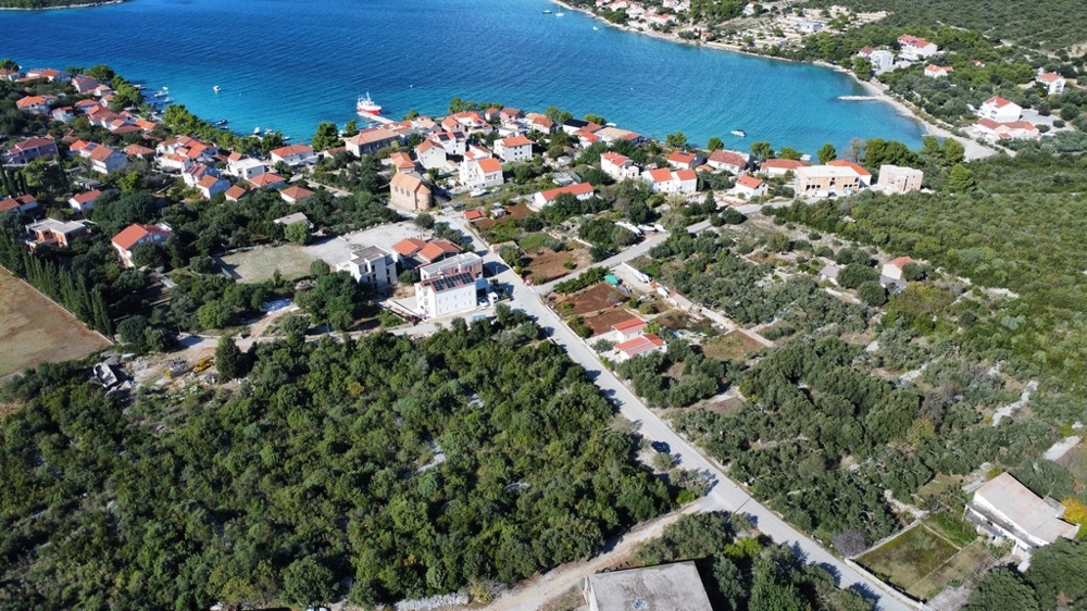 Pozemek na poloostrově Pelješac.