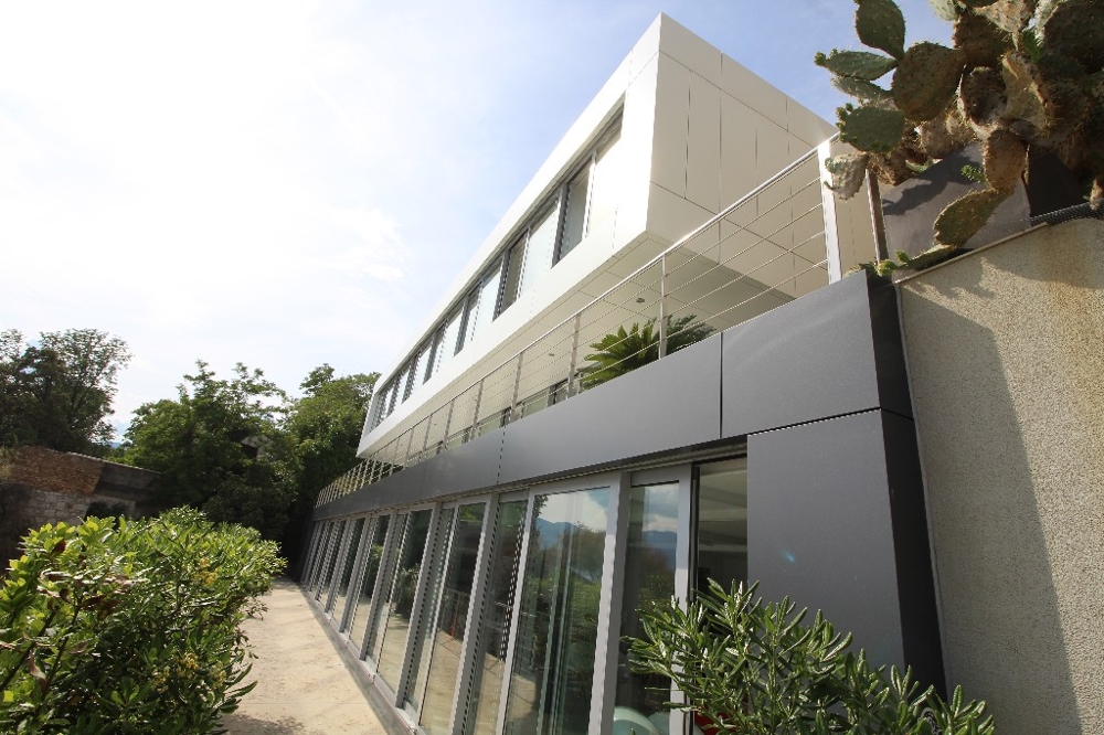 Luxusní vila na prodej v Rijece v severním Chorvatsku.