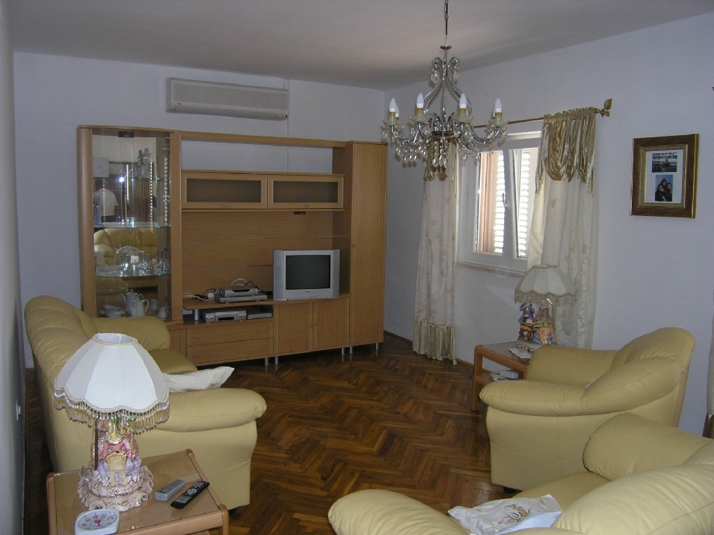 Obytná část v horním patře.