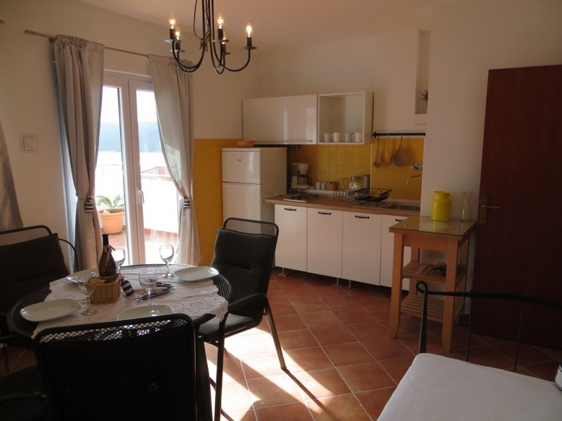 Rozkládací pohovka v domě v Chorvatsku